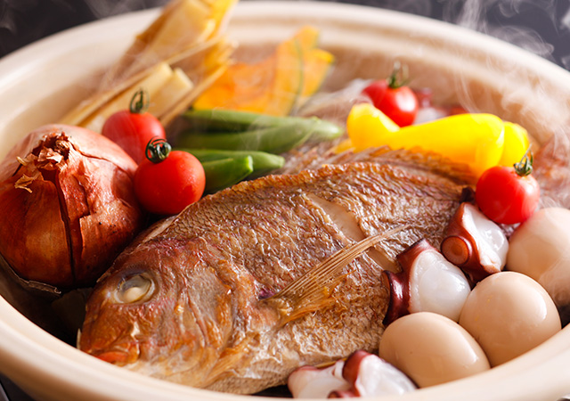 島の贈り物が届く旬鮮ダイニング