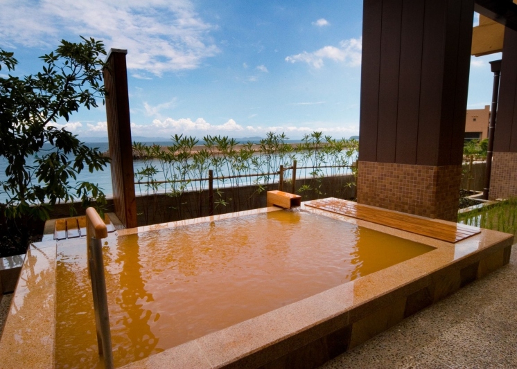 洲本温泉の中でも2つの源泉を楽しめるのはホテルニューアワジグループだけ